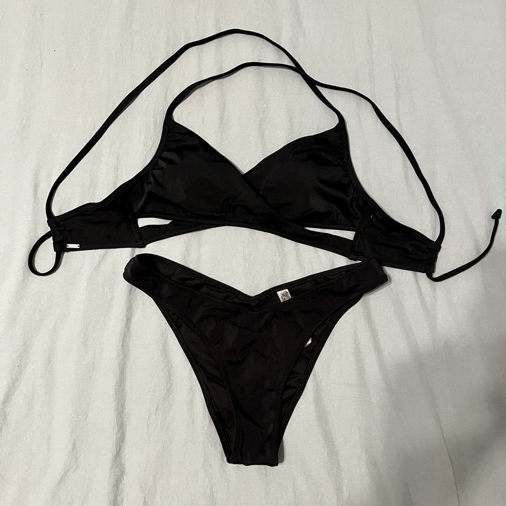 Victoria Secret Bikini Set Black Medium